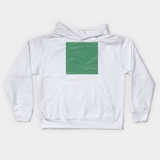 Abstract Waves Kids Hoodie